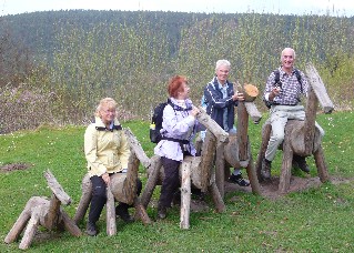 Wanderung Burgwald 2008